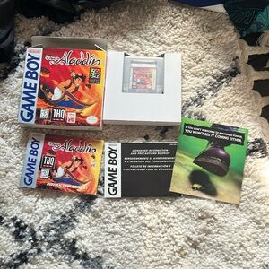 Aladdin Gameboy original materials
